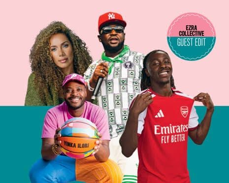 Femi Koleoso of Ezra Collective speaking with Eberechi Eze, Leona Lewis, and Yinka Ilori about their creative work.