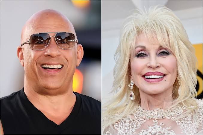 Vin Diesel performing an emotional musical tribute to honor the legacy of the late country music star Dolly Parton.
