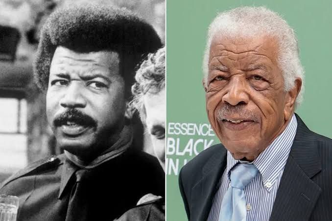 Howard Platt, Hal Williams, and Redd Foxx in a scene from the television series Sanford and Son.