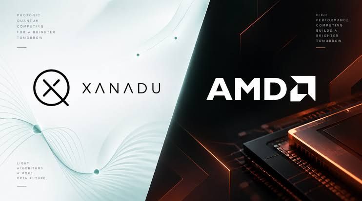 Xanadu and AMD engineers displaying the Backline platform interface on a screen.