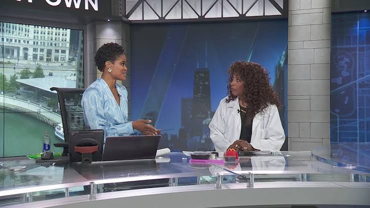 Holistic health practitioner Audree Lee discusses plastic exposure and health risks on WGN Weekend Morning News.
