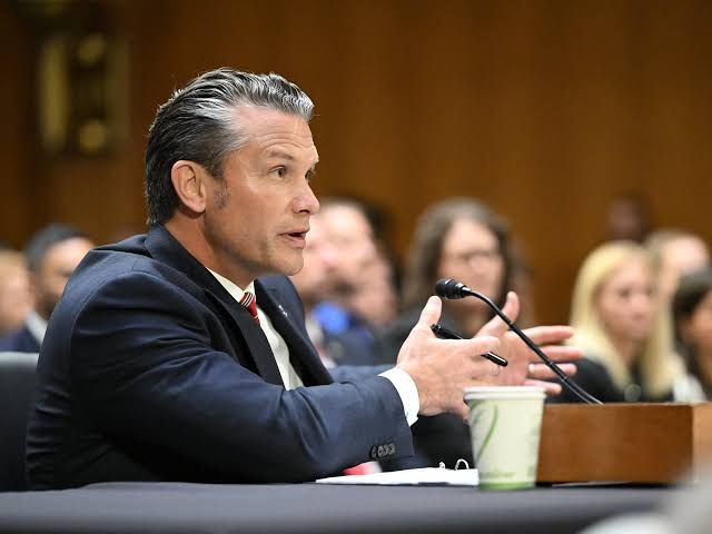 Pete Hegseth and General Dan Caine testify before the Senate Appropriations Committee regarding Iran war costs.